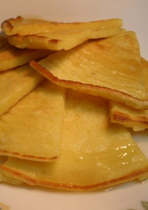 揚げ物の残り卵と粉で★お焼き-レシピのメイン写真