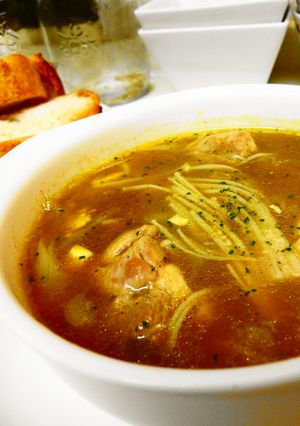 ＊リメイク＊水炊きからスープカレー風＊-レシピのメイン写真