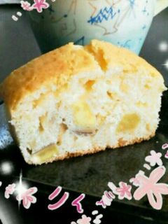 HMで簡単りんご入りさつま芋ケーキ-レシピのメイン写真