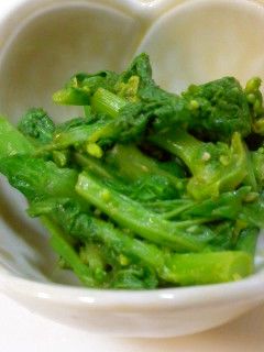 簡単☆なばな(菜の花)のからし和え-レシピのメイン写真