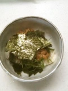 納豆しらす丼-レシピのメイン写真
