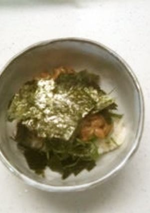 納豆しらす丼-レシピのメイン写真
