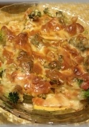 ブロッコリーとカボチャ等のチーズ焼き-レシピのメイン写真