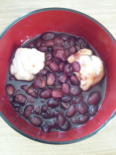 圧力鍋で豆からぜんざい-レシピのメイン写真
