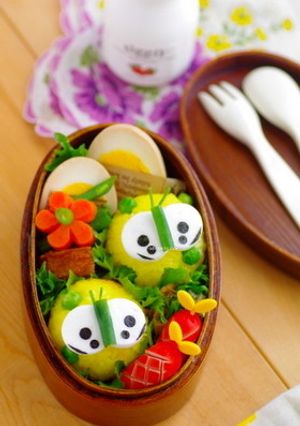 ハンペンのちょうちょ（春のキャラ弁に）-レシピのメイン写真