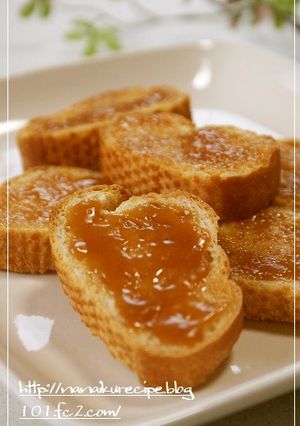 ピーナッツクリームラスク-レシピのメイン写真