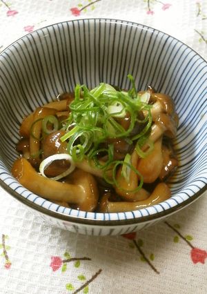 キノコの甘ポン酢炒め-レシピのメイン写真