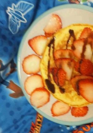 豆腐のヘルシーパンケーキ♪-レシピのメイン写真