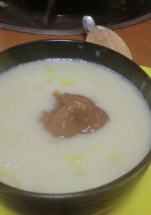 簡単豆乳がゆ-レシピのメイン写真