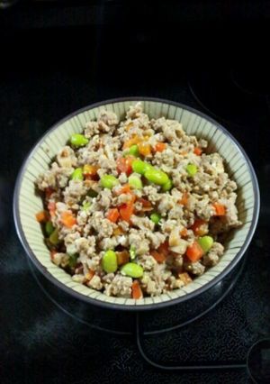 節約!!ガッツリ!!特売挽き肉でミンチ丼-レシピのメイン写真