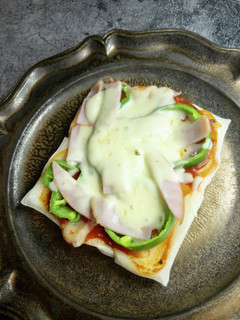 フライパンde餅ピザ-レシピのメイン写真