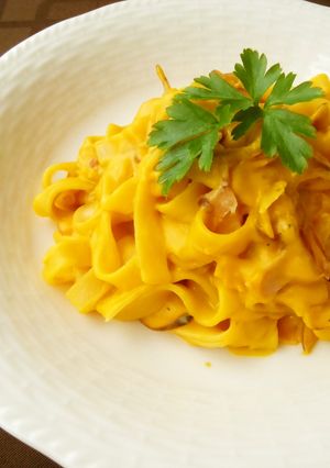 ホットミルクで★カボチャのパスタ-レシピのメイン写真