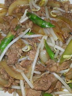 牛肉とアスパラの中華炒め-レシピのメイン写真