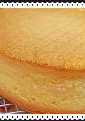 ふんわり溶けるスポンジケーキ-レシピのメイン写真