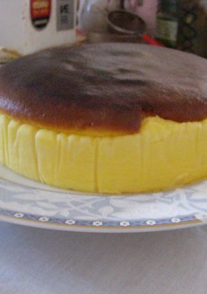 濃厚でおいしいスフレチーズケーキ-レシピのメイン写真