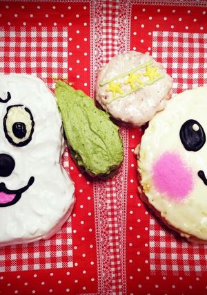わんわんとうーたんのケーキ-レシピのメイン写真