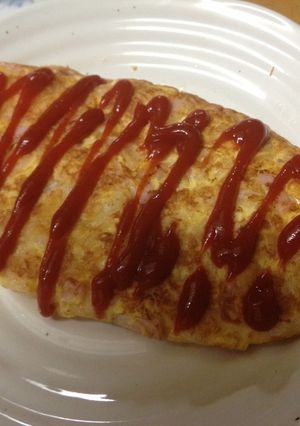 もち入りチーズオムレツ-レシピのメイン写真
