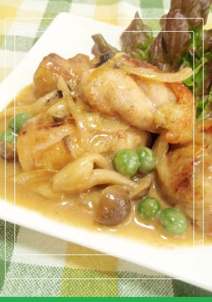 ➏ホットミルクで簡単☆チキンクリーム煮➏-レシピのメイン写真