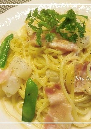 ＊カブとベーコンのクリームパスタ＊-レシピのメイン写真