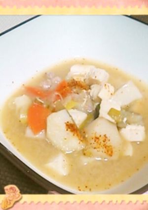 豚だんご汁-レシピのメイン写真