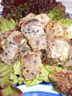 こんにゃくの胡麻揚げ-レシピのメイン写真