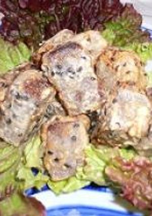 こんにゃくの胡麻揚げ-レシピのメイン写真