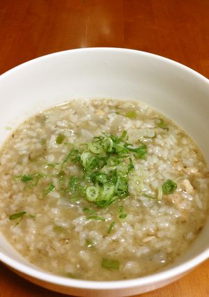 【さっぱりほかほか】中華風もずく粥-レシピのメイン写真