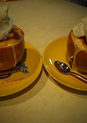 簡単焼きリンゴ-レシピのメイン写真