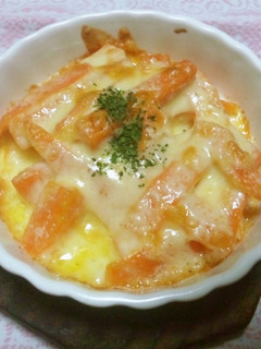 簡単!にんじんグラタン-レシピのメイン写真
