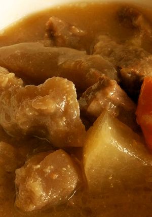 とろとろ牛すじみそ煮込みは圧力鍋で!-レシピのメイン写真