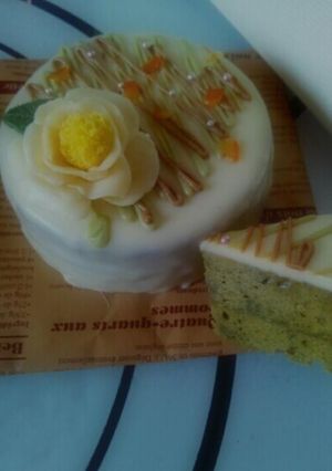 ~抹茶とホワイトチョコのザッハトルテ~-レシピのメイン写真