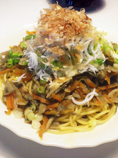 和風ちりめんパスタ-レシピのメイン写真