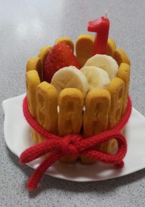 1歳 バースデーケーキ-レシピのメイン写真