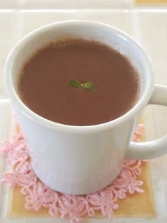 ほっとチョコミント-レシピのメイン写真