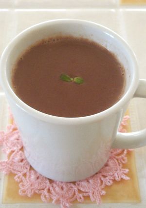 ほっとチョコミント-レシピのメイン写真