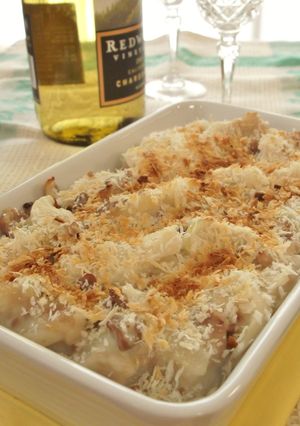 塩抜きたくあんと豚肉のグラタン-レシピのメイン写真