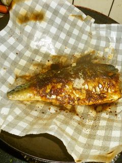 パパのフライパンで焼きサバ-レシピのメイン写真