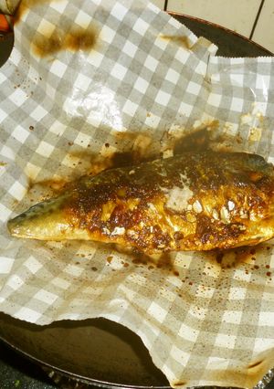 パパのフライパンで焼きサバ-レシピのメイン写真