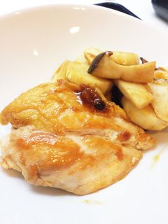 鶏肉の梅照り焼き-レシピのメイン写真