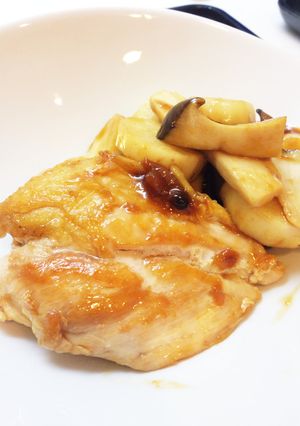 鶏肉の梅照り焼き-レシピのメイン写真