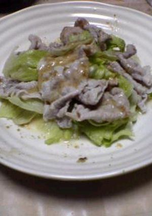 さっぱり食べよう!冷しゃぶサラダ風＊おまけのスープつき-レシピのメイン写真