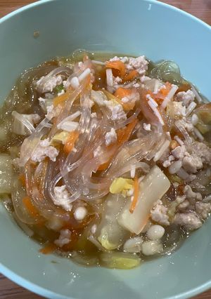 野菜たっぷり春雨スープ-レシピのメイン写真