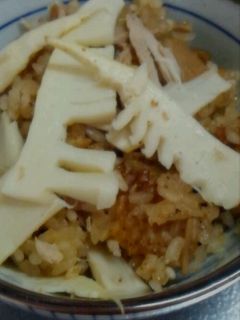 筍となめ茸の炊き込みご飯-レシピのメイン写真