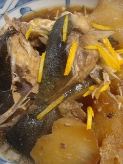 ぶりのあらと大根の煮物-レシピのメイン写真