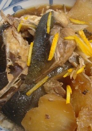ぶりのあらと大根の煮物-レシピのメイン写真