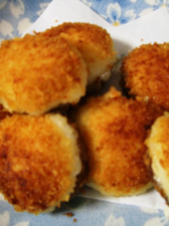 しいたけとはんぺんのチーズカツ-レシピのメイン写真