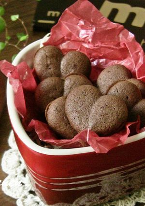 チョコたっぷり♡ショコララングドシャ-レシピのメイン写真