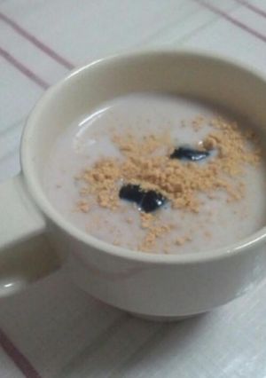 とろとろ黒豆ホットミルク-レシピのメイン写真