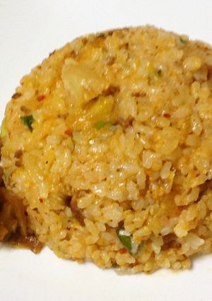 合びき肉の激辛やみつきチャーハン-レシピのメイン写真