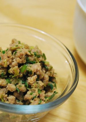 簡単☆材料３つ!シンプルな肉味噌-レシピのメイン写真